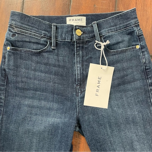 FRAME Le High Straight Jeans - Picture 7 of 14